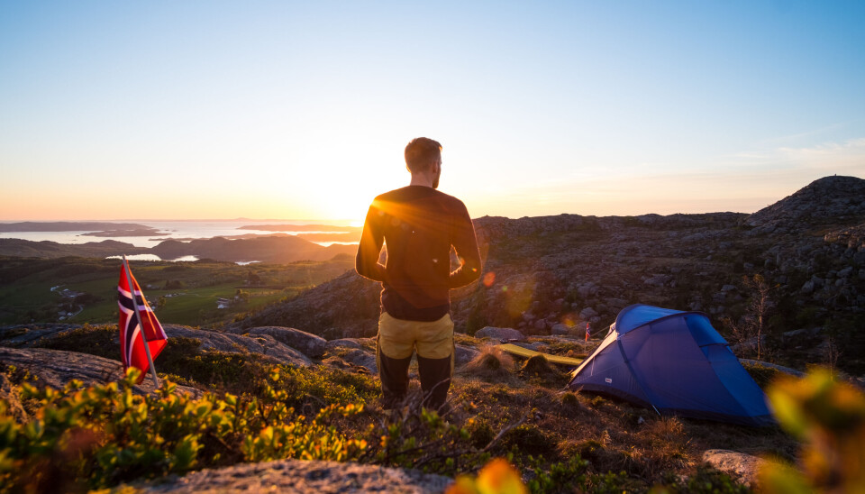 Mange foretrekker å ferie 17.mai i flott natur Mange foretrekker å ferie 17.mai i flott natur