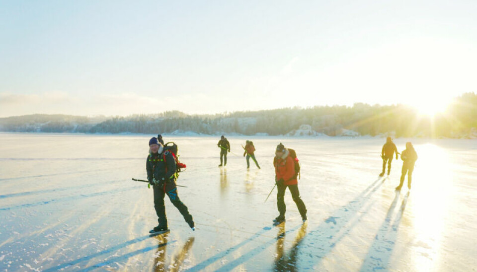 Turskøyting er den vinteraktiviteten som har hatt størst økning blant unge.