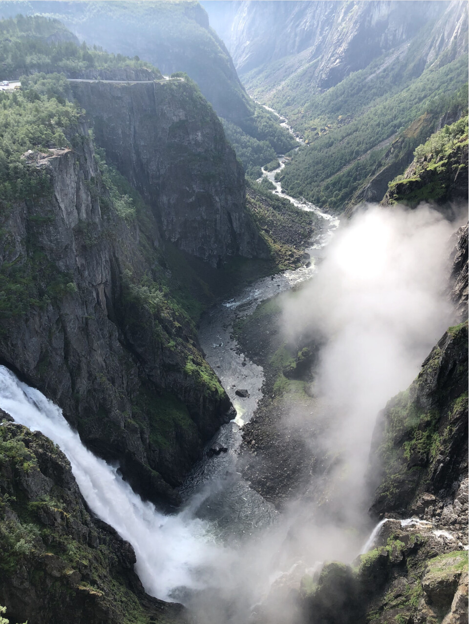Fantastiske Vøringsfossen