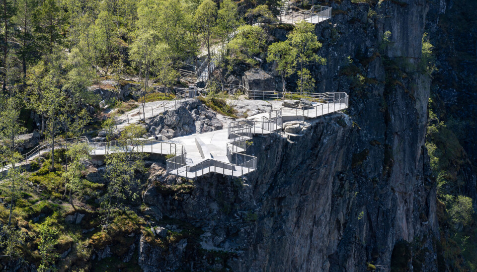 Fossatromma, Vøringsfossen.