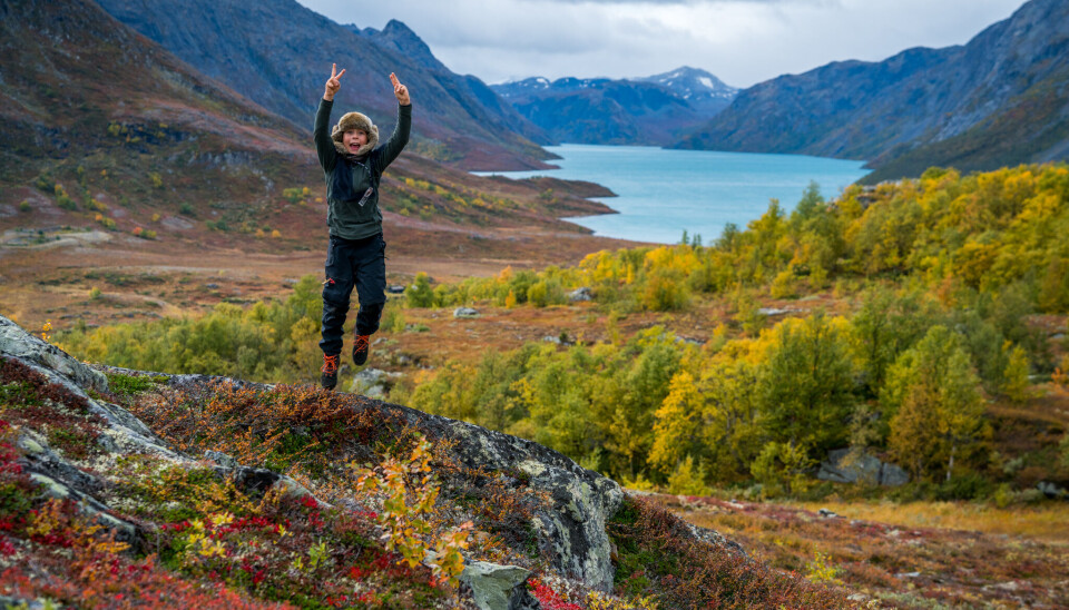 Høsten er fin på fjellet! Her fra Gjendesheim.