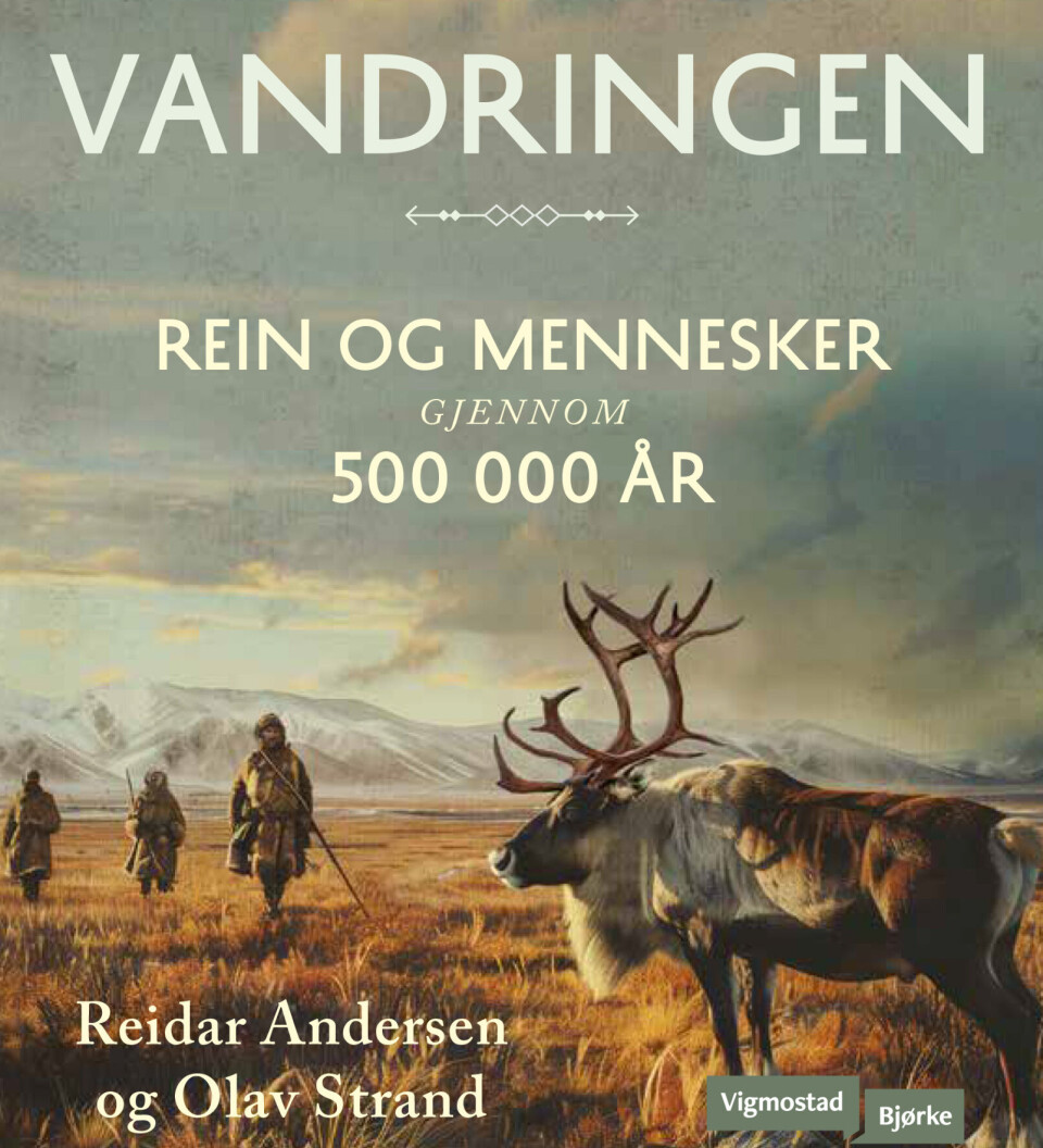 Den lange vandringen er en overraskende og levende fortalt historie om hvordan menneskeslekten har utviklet seg frem til i dag – knyttet til reinen og jakten.