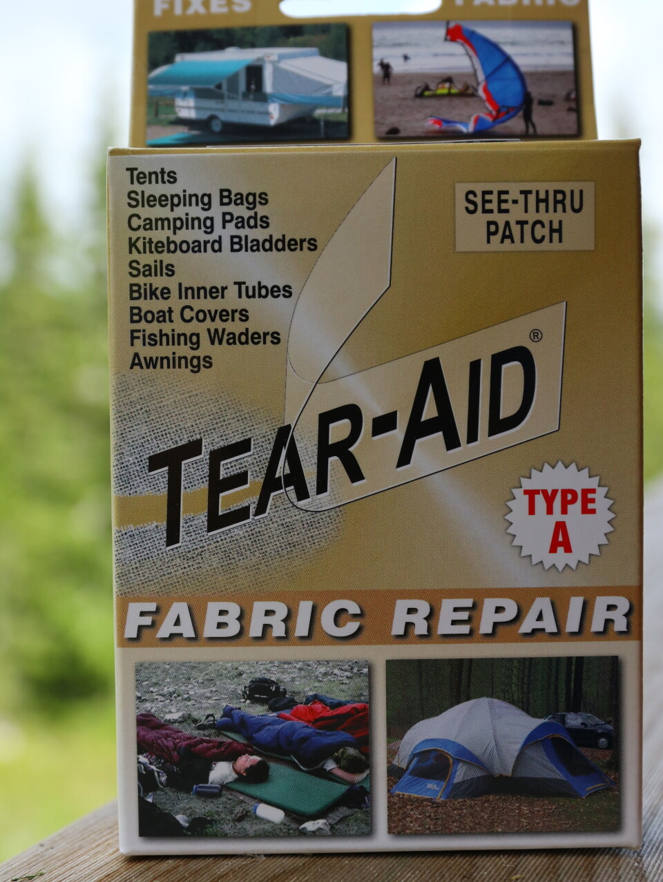 Tear-aid type A reparasjonsfilm