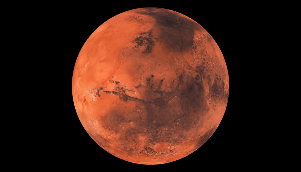 Kina har funnet rester av en urgammel innsjø på Mars