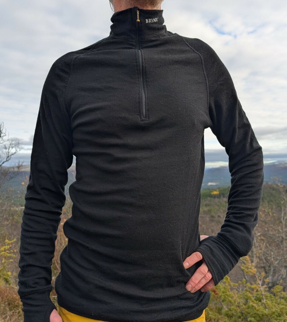 Arctic Zip Polo Shirt med 3/4 hals