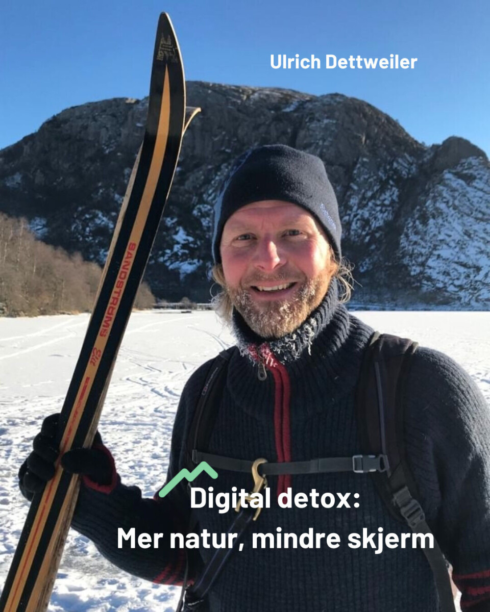 Ulrich Dettweiler er professor ved Universitetet i Stavanger og skal snakke om hvordan naturkontakt og uteskole påvirker barns stressnivå og læring.
