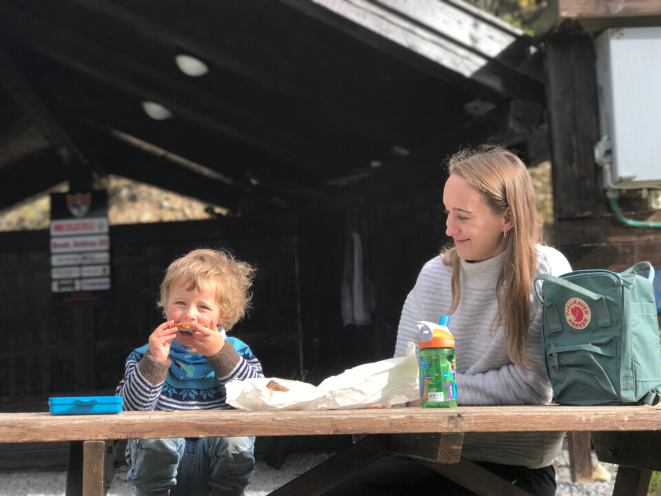 Gapahuken gir ly fra vær og vind og er et godt sted å nyte matpakka på tur. Gapahuken gir ly fra vær og vind og er et godt sted å nyte matpakka på tur.