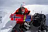 Kristin Harila har nå nådd toppen Nuptse uten oksygentank. Bildet er fra turen hennes opp til Shishapangma i Kina, som er det 14 høyeste fjellet i verden